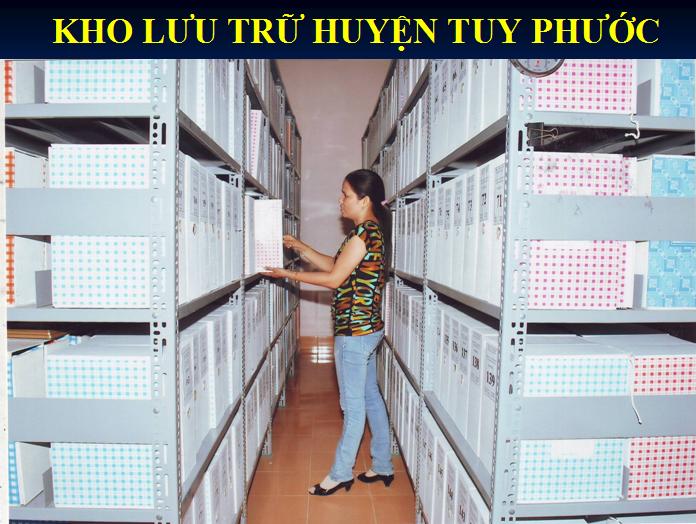 11-1 BÌNH ĐỊNH TỔ CHỨC LƯU TRỮ CẤP HUYỆN