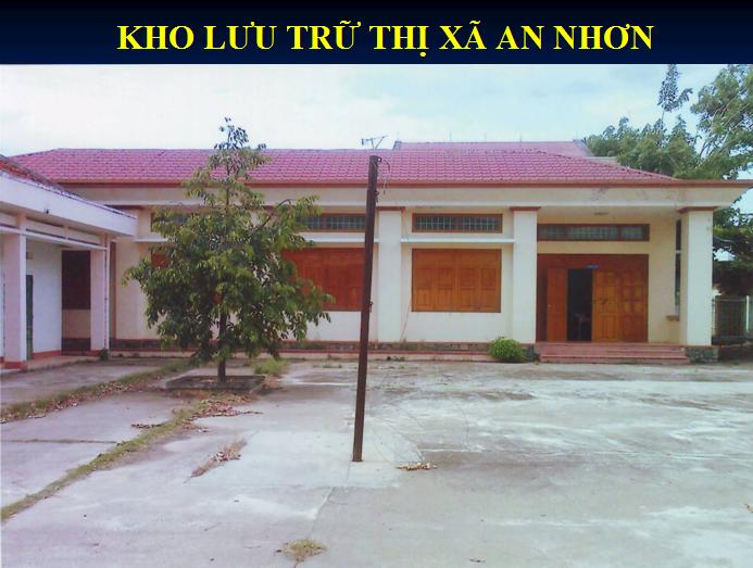 12 BÌNH ĐỊNH TỔ CHỨC LƯU TRỮ CẤP HUYỆN
