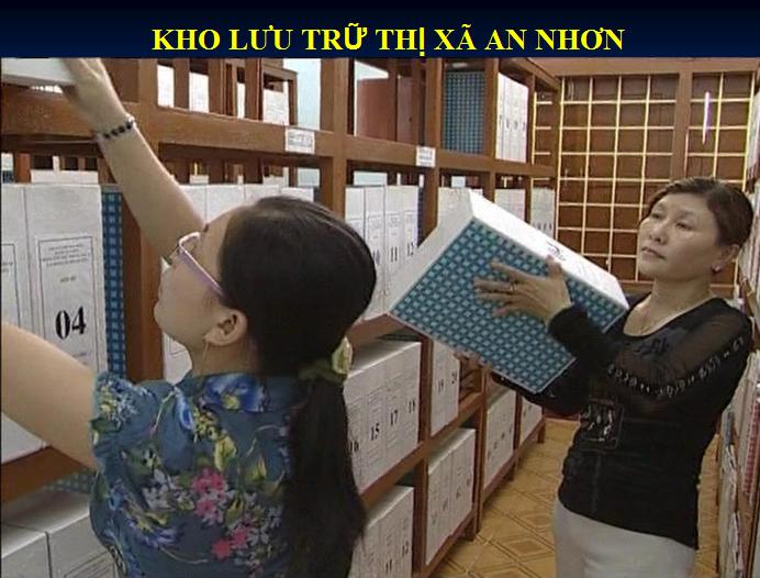 17-1 BÌNH ĐỊNH TỔ CHỨC LƯU TRỮ CẤP HUYỆN