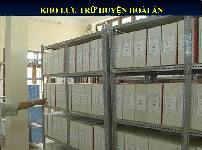34-1 BÌNH ĐỊNH TỔ CHỨC LƯU TRỮ CẤP HUYỆN