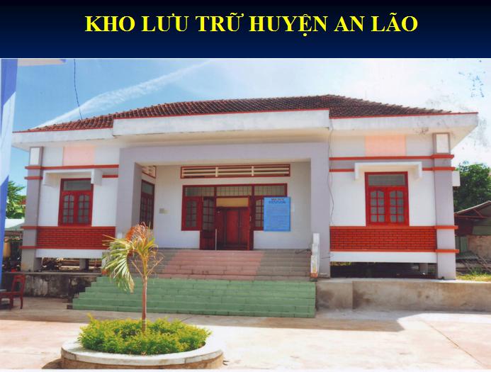 35-1 BÌNH ĐỊNH TỔ CHỨC LƯU TRỮ CẤP HUYỆN
