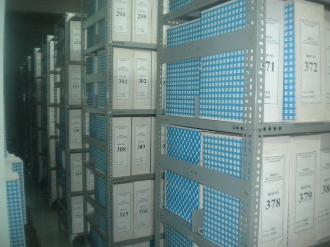 42 BÌNH ĐỊNH TỔ CHỨC LƯU TRỮ CẤP HUYỆN