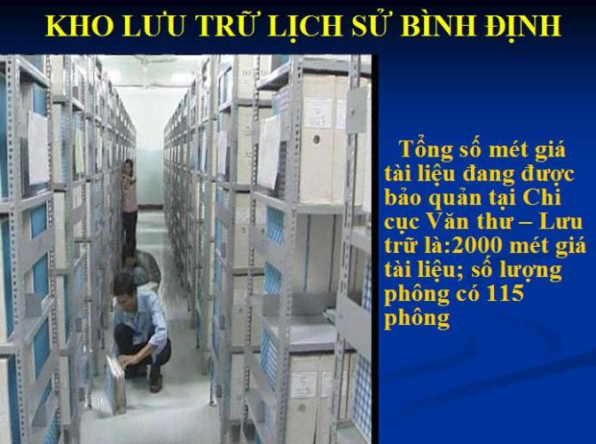 44 BÌNH ĐỊNH TỔ CHỨC LƯU TRỮ CẤP HUYỆN