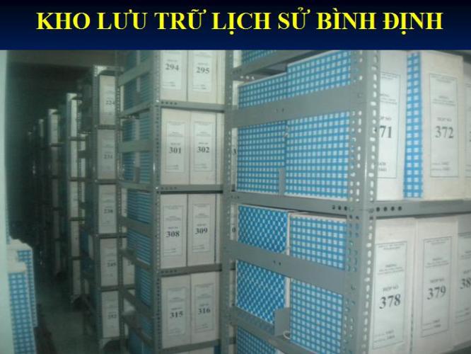 45 BÌNH ĐỊNH TỔ CHỨC LƯU TRỮ CẤP HUYỆN