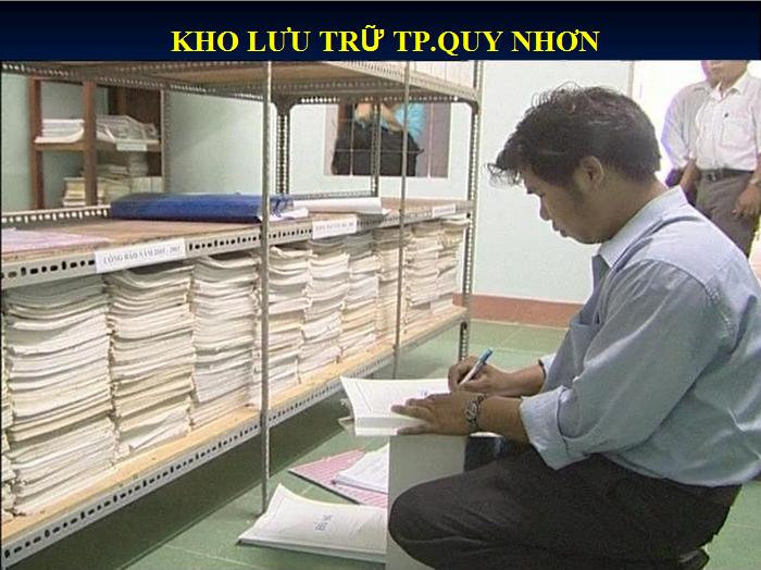 5-2 BÌNH ĐỊNH TỔ CHỨC LƯU TRỮ CẤP HUYỆN
