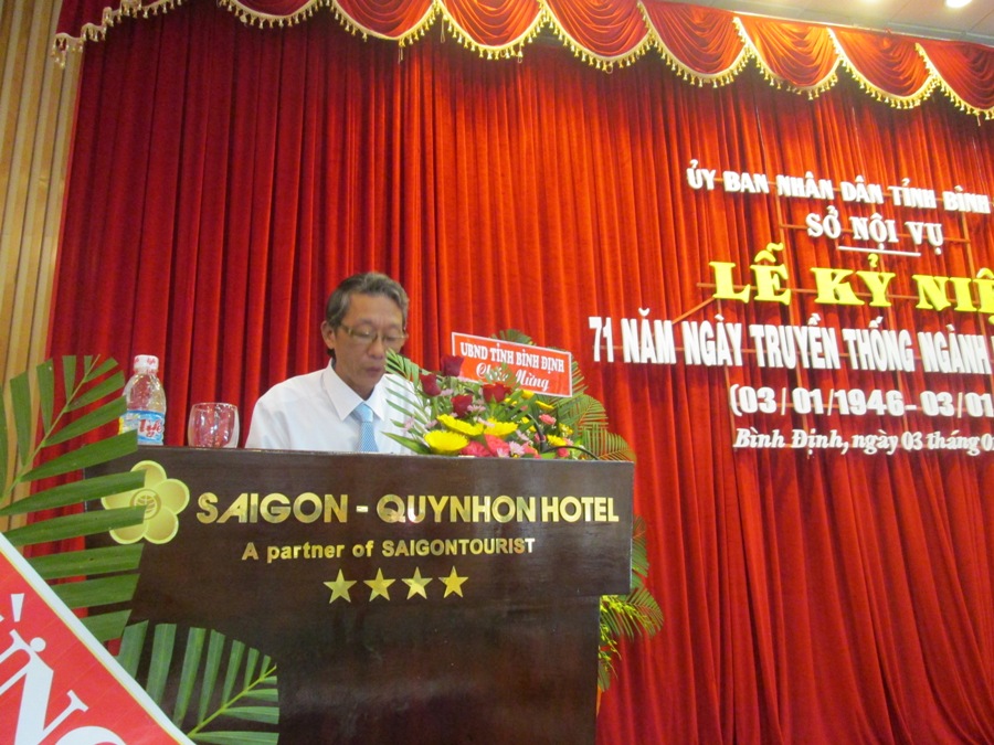SỞ NỘI VỤ BÌNH ĐỊNH TỔ CHỨC KỶ NIỆM 71 NĂM NGÀY TRUYỀN THỐNG NGÀNH LƯU TRỮ VIỆT NAM (03/01/1946-03/01/2017)