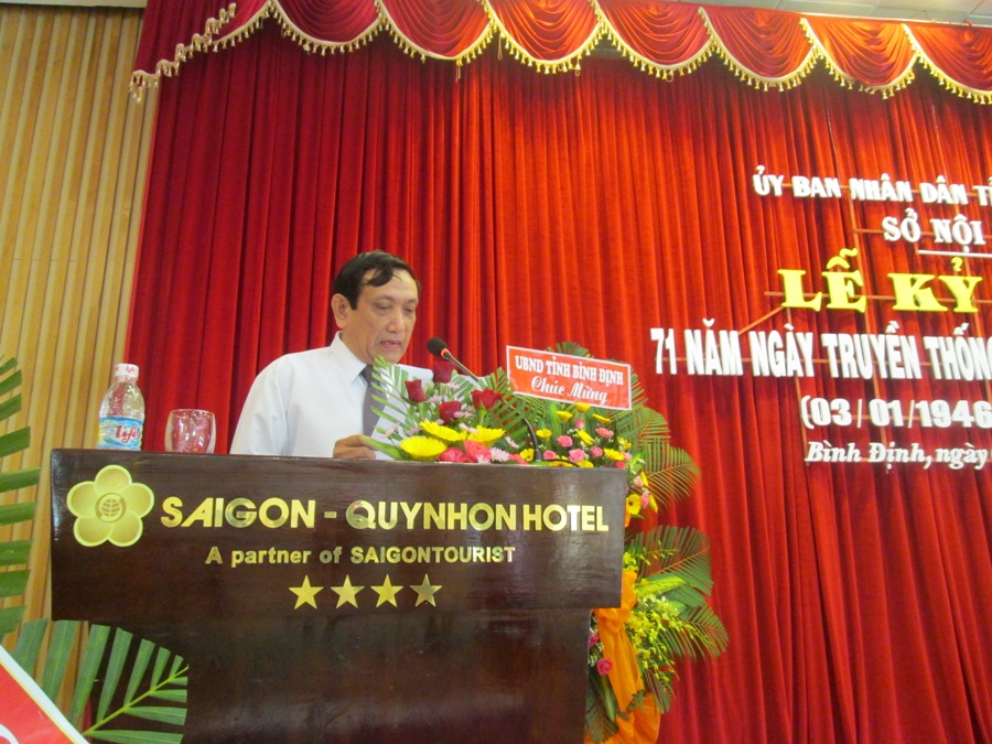 SỞ NỘI VỤ BÌNH ĐỊNH TỔ CHỨC KỶ NIỆM 71 NĂM NGÀY TRUYỀN THỐNG NGÀNH LƯU TRỮ VIỆT NAM (03/01/1946-03/01/2017)