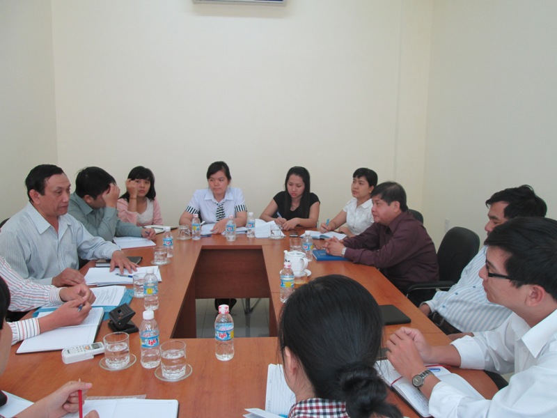 sngv1 Đoàn khảo sát Chi cục VT-LT và Sở Ngoại vụ trao đổi các hoạt động công tác VT-LT của cơ quan